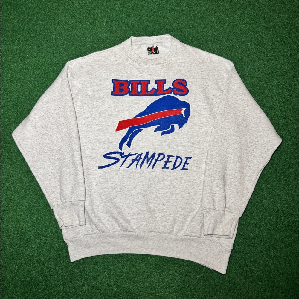 90s Buffalo Bills Mafia Stampede Crewneck Sweatshirt Sweater Football XXL 2XL